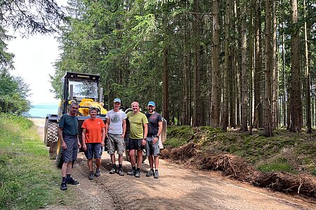 Robert Neunteufel, Elisabeth Neunteufel, Stefan Wally, Dietmar Hipp, Christopher Edelmaier (v.l.)