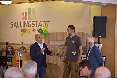 Die Gründungsmitglieder Gerhard Hipp und Anton Hipp sen. erzählten wie alle begann.