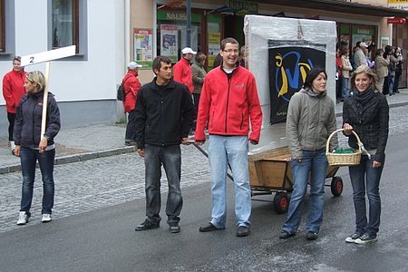 Michaela und Christian Kalch, Markus Rabl, Melanie Lang und Katharina Schaden vertraten die JVP Sallingstadt