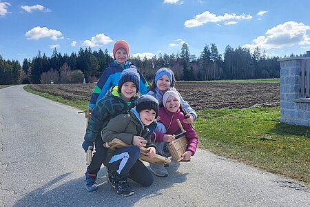 In Walterschlag waren Aaron Schleser, Fabian Schnabl, Elias Schnabl, Luisa Boden und Laura Boden unterwegs.