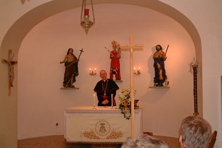 In der Kapelle in Limbach wird eine Segensandacht gefeiert!