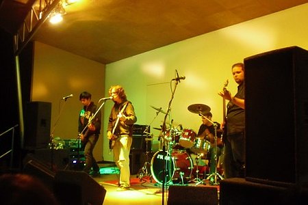 Moderne Livemusik auf der Dorfarena in Sallingstadt bei DaSs - "Rockt!" 2009