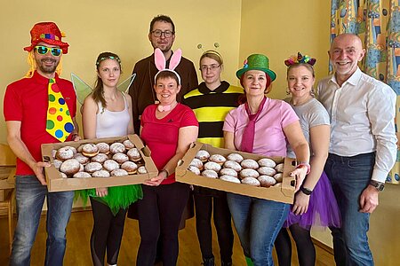 Thomas Ruß, Lena Poppinger, Markus Rabl, Anita Weixelbaum, Sonja Koppensteiner, Manuela Haider, Theresa Mörzinger, Bgm. Josef Schaden